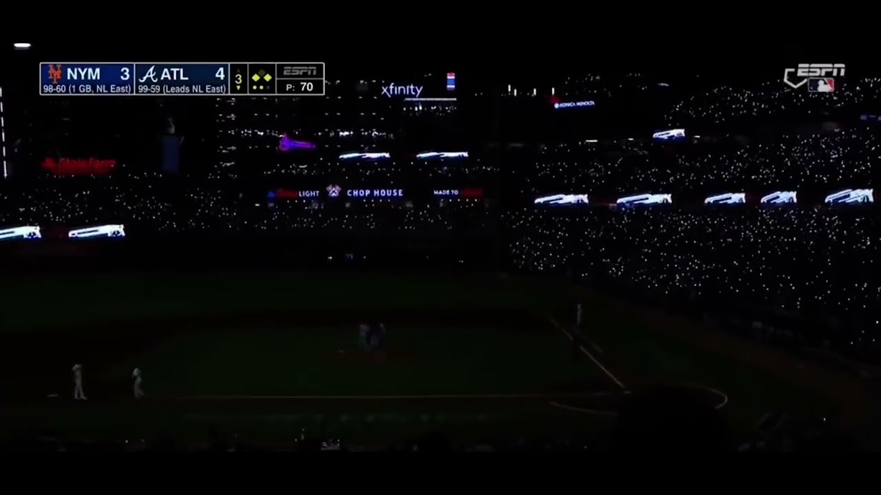 Atlanta Braves Electric Chop Vs. Mets
