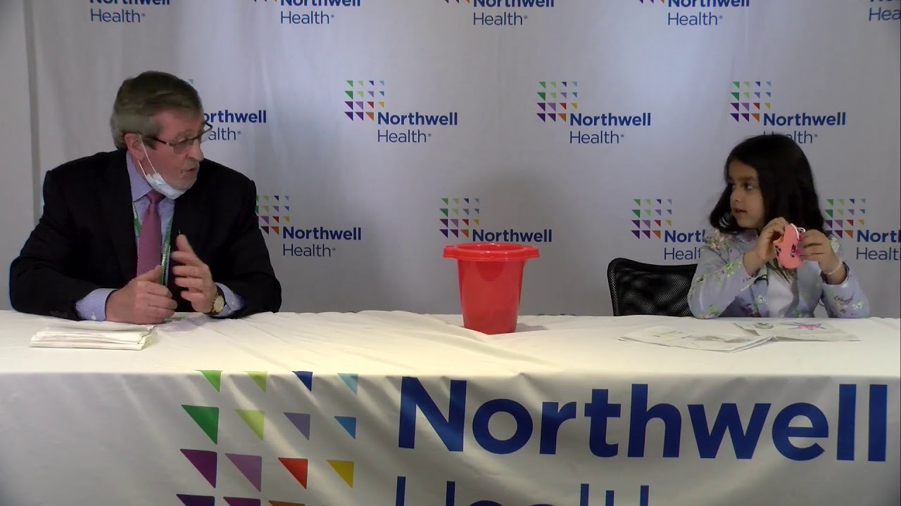 Northwell CEO thanks 7-year-old who donates piggy bank savings
