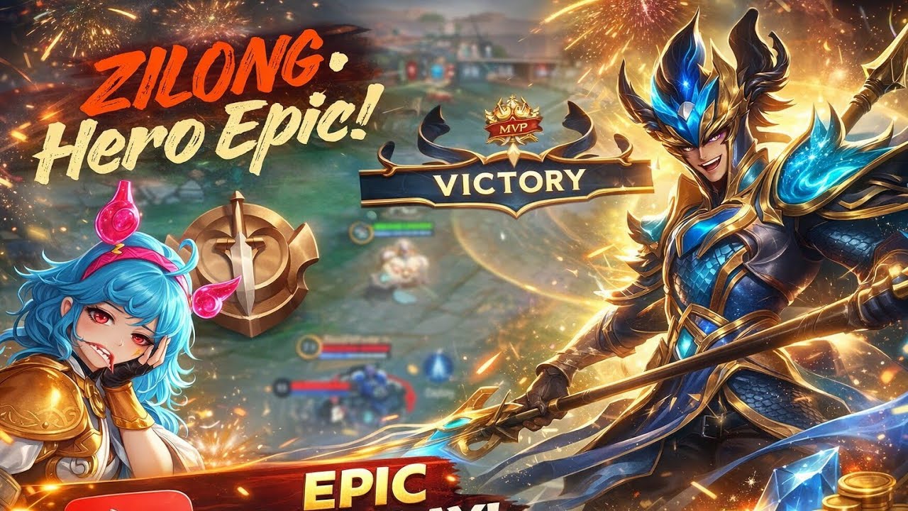 Gila! Zilong Jadi OP 😎 Menang Tanpa Ribet! | Mobile Legends