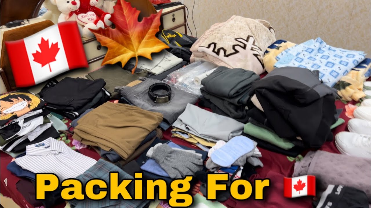 Things to 'Pack' for Canada | Packing List for Canada | International Students, Detailed List