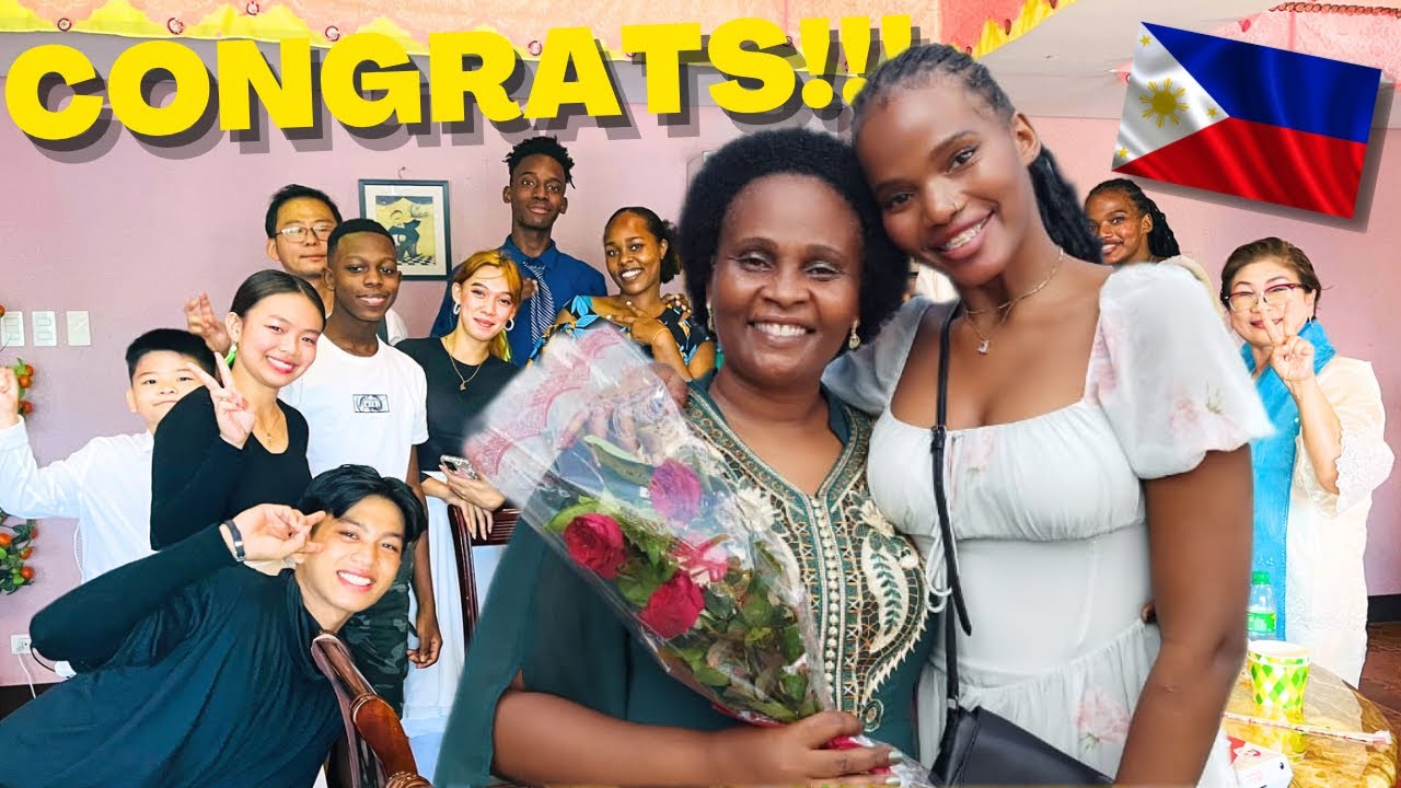 Surprising my AFRICAN MOTHER in the PHILIPPINES 🇵🇭 ♥️