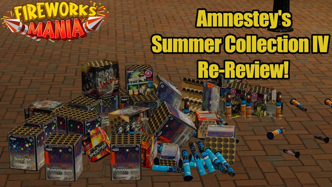 Повторный обзор летней коллекции Amnesty International IV! - Fireworks Mania