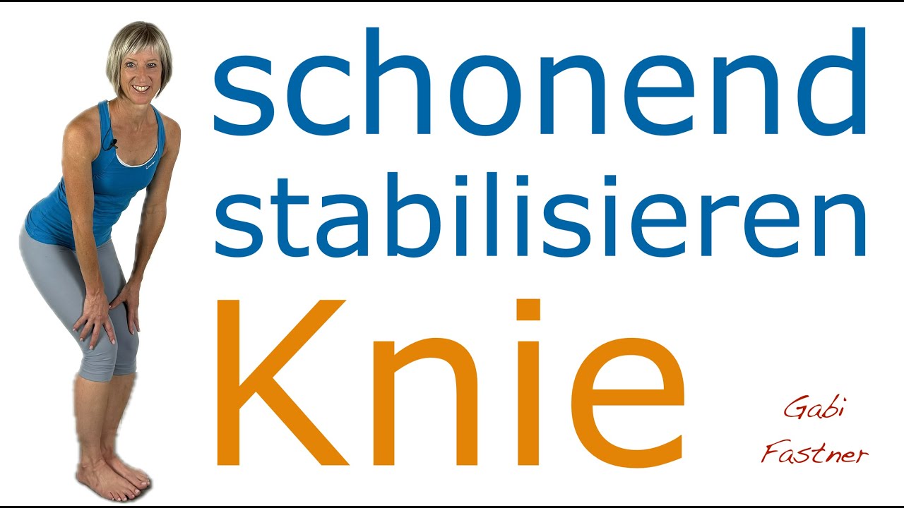 🖌️ 28 min. das Knie - schonend stabilisieren | kräftigen, dehnen und mobilisieren | ohne Geräte