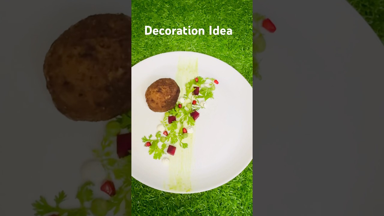 Egg with potato chop decoration idea #amazingdecor #idea #fyp #shortsviral #shorts #trending 😮😮👌