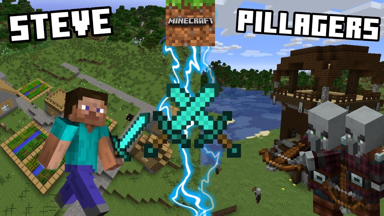 Steve VS Pillagers(MC/DC2)