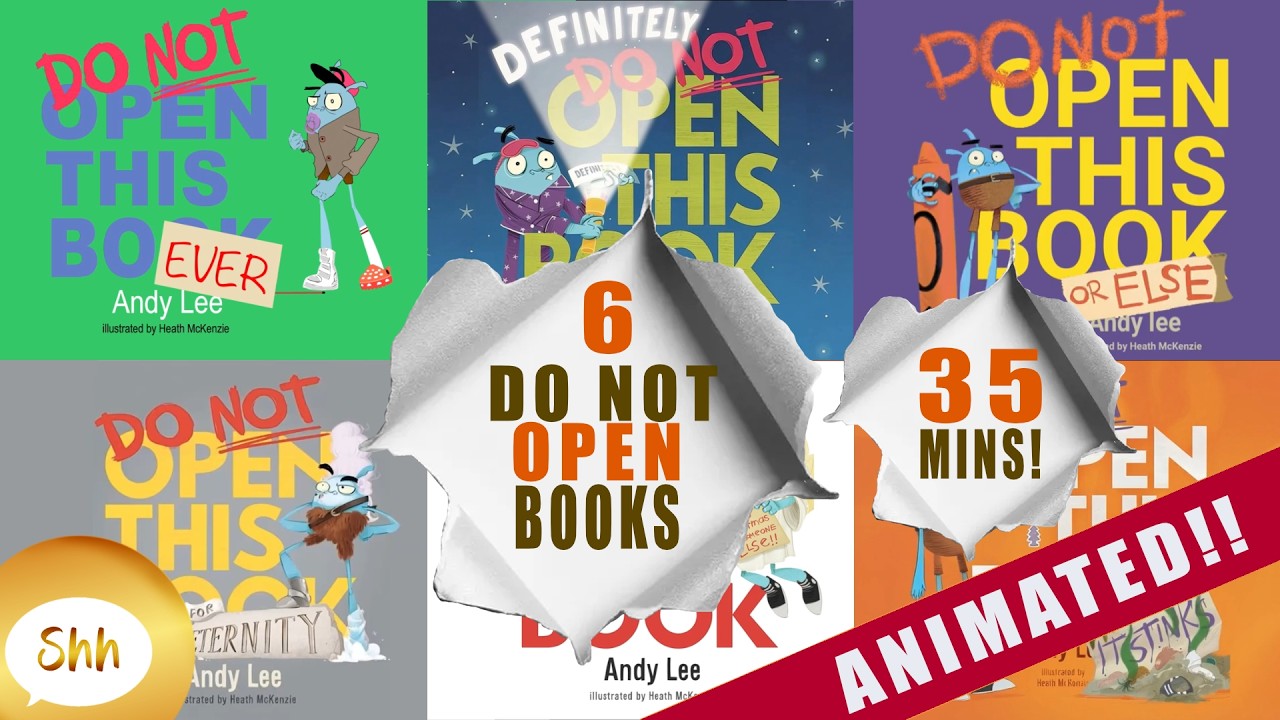 Детские книги для чтения вслух — 6 книг, которые нельзя открывать (АНИМАЦИЯ)!! | Автор сценария: ...