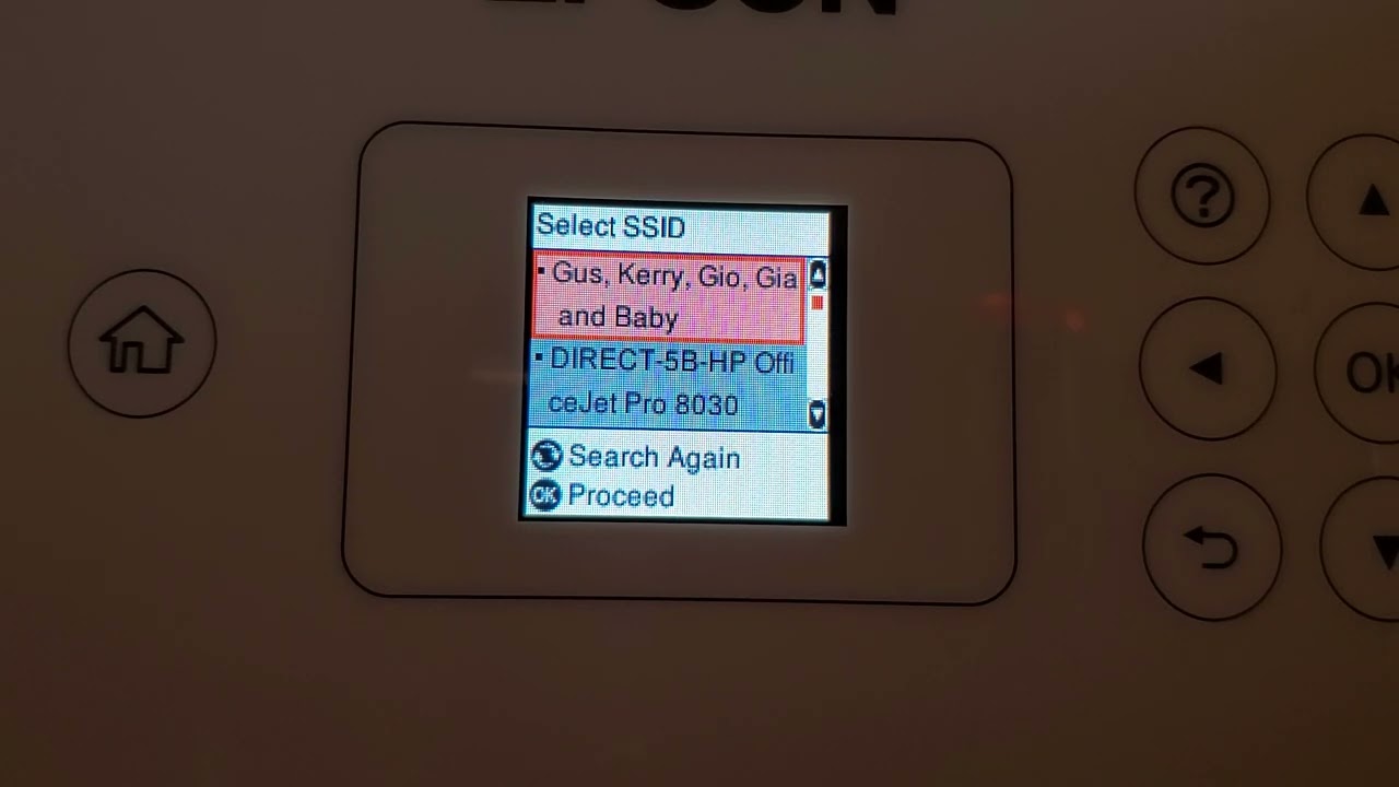 How to: Set-up a wireless router to your Epson ET-2720 printer