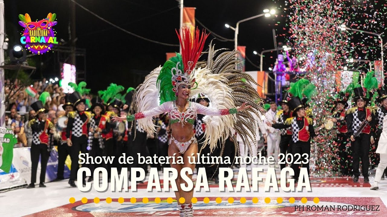 Carnaval de Concordia 6ta Noche - Show de Bateria Nota 1000 Comparsa Ráfaga