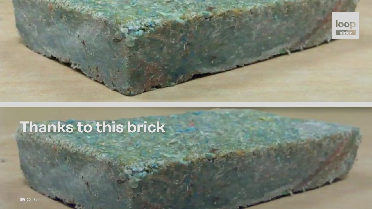 Veolia - Bricks in recycled plastic in India