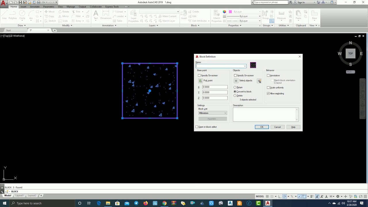 Autocad Tutorial  Part 2 Membuat Rencana  Kolom