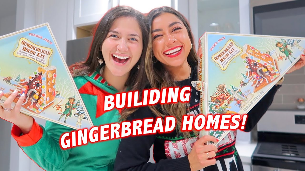 Building Gingerbread Homes + something CREEPY keeps happening