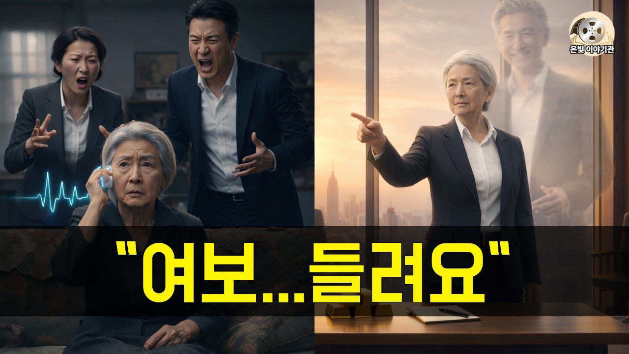 죽은 남편의 목소리가 들리는 보청기｜구박받던 아내의 판타지 복수극 #시니어드라마 #시니어인생극장 #가족드라마 #반전드라마