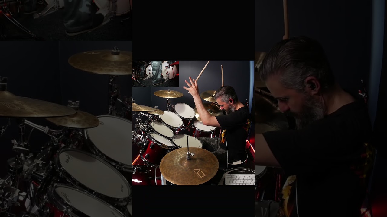 LEARN THIS DRUM INTRO:  PICTURES OF HOME by IAN PAICE - DEEP PURPLE