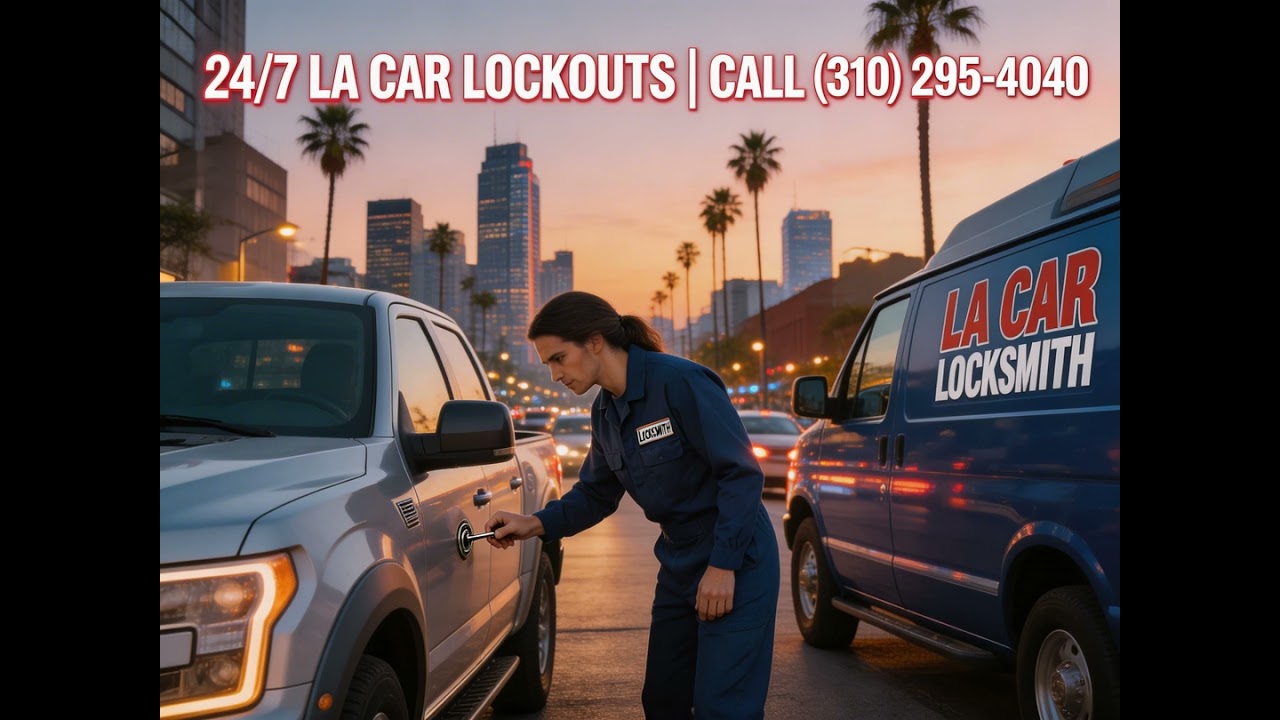 24/7 Automotive Locksmith Services in Los Angeles, CA