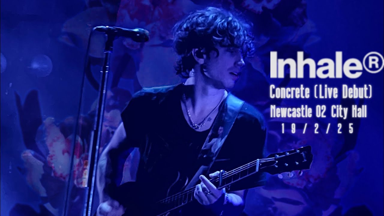 Inhaler - Concrete LIVE DEBUT (Newcastle O2 City Hall 19/2/25)