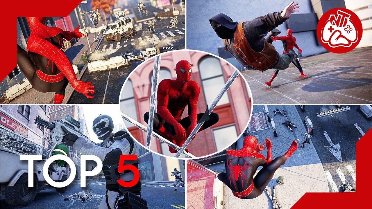 TOP 5 MUST-HAVE GAMEPLAY MODS | Spider-Man PC MOD