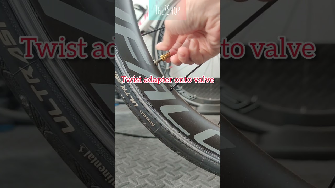 Alloy Copper Bicycle Tube Presta to Schrader Valve Adapter