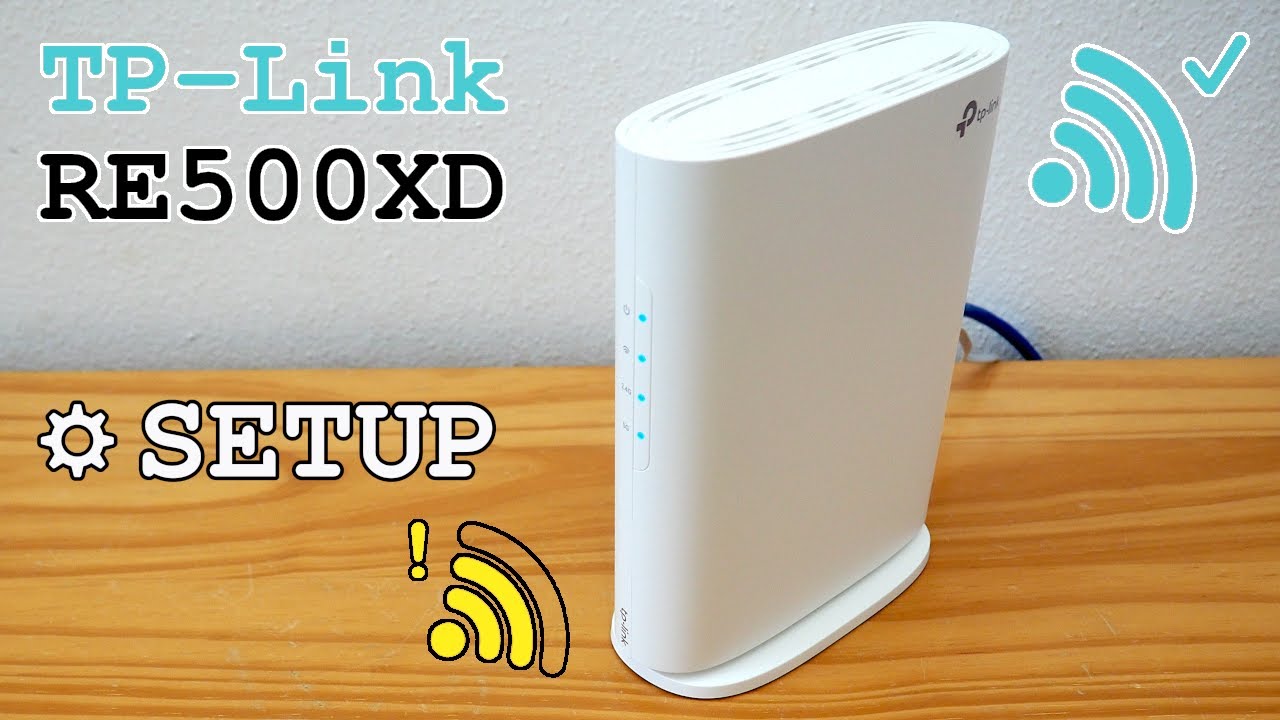 TP-Link RE500XD Wi-Fi 6 extender dual band • Unboxing, installation, configuration and test