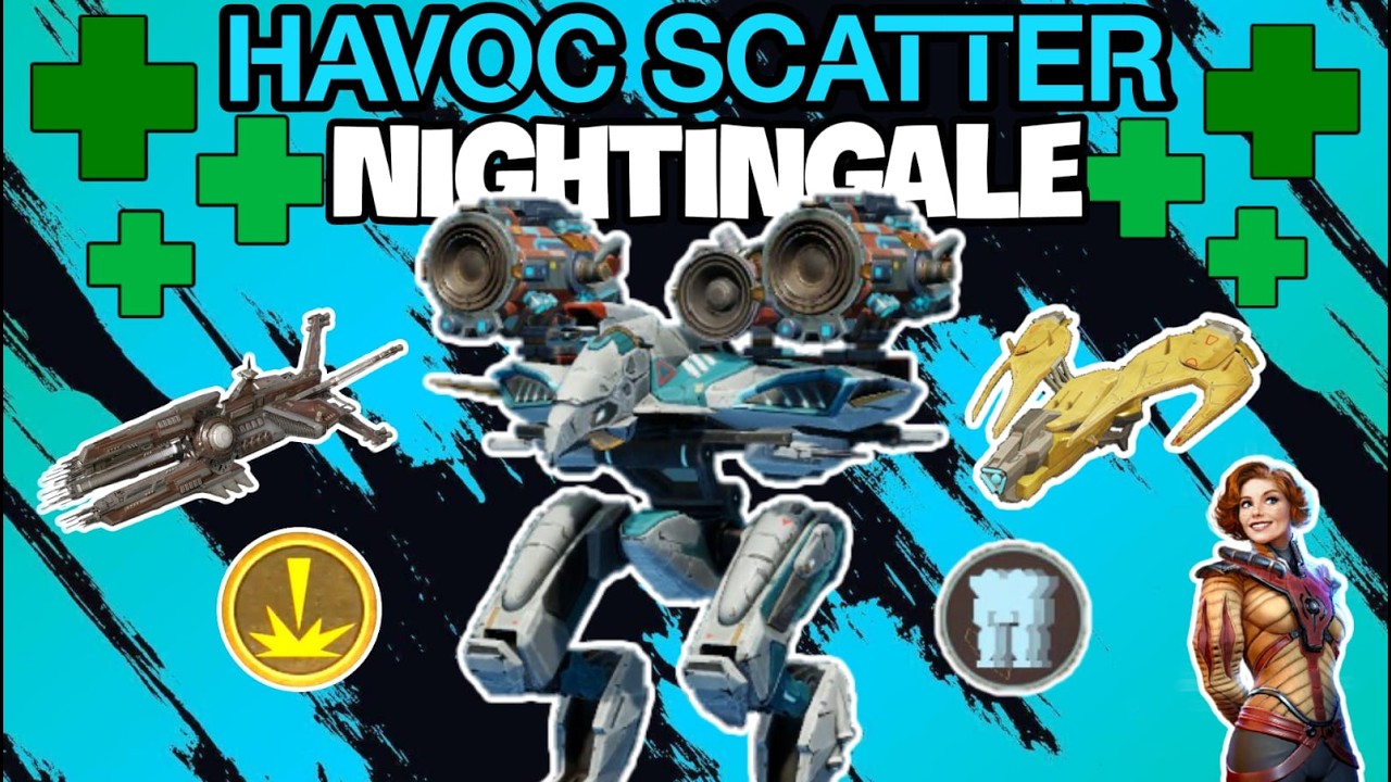 Havoc Scatter Nightingale with Kestrel & Keel | War Robots