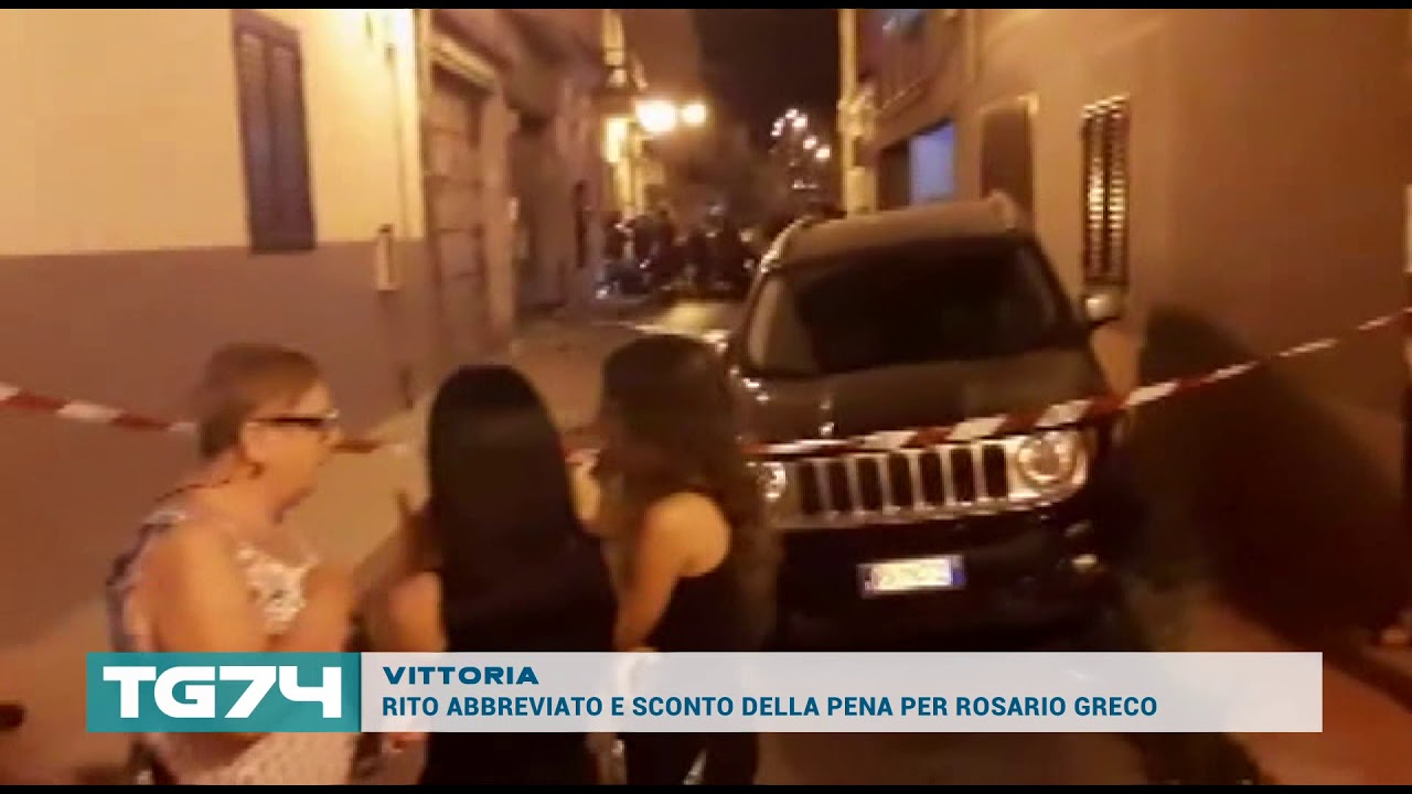 VITTORIA, RITO ABBREVIATO E SCONTO DELLA PENA PER ROSARIO GRECO