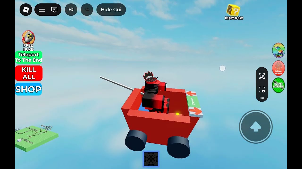 Cart ride into spider-man Funny moments (roblox)