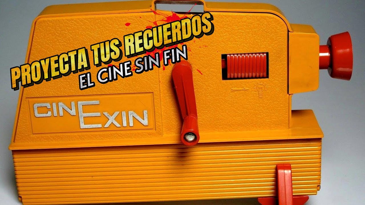 CINEXIN el MARAVILLOSO juguete de los ni&ntilde;os de los 80