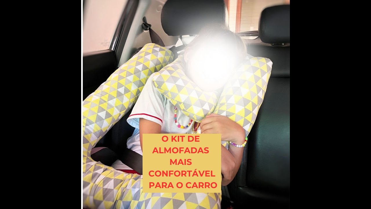 Melhor Kit de almofadas de carro para sua criança.