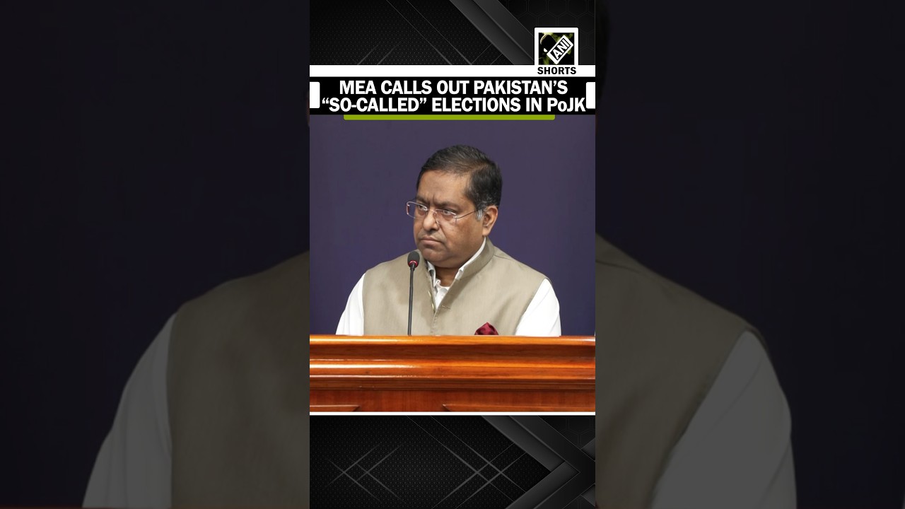 MEA Spox Randhir Jaiswal slams Pakistan over brutal PoJK crackdown, calls out &ldquo;so-called&rdquo; elections