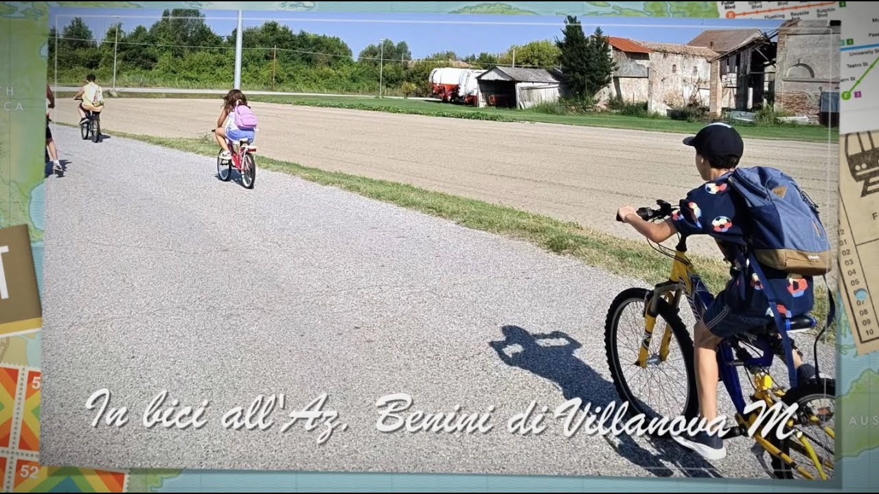 In BICI all'Az. Agr. BENINI di Villanova Marchesana  | Centro Estivo CSI per bambini | Papozze 2025