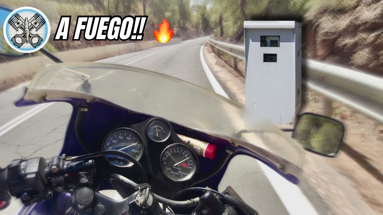 Honda NS1 100 italkit al máximo. Ruta por Aledo y la santa (Totana). Top speed honda ns1
