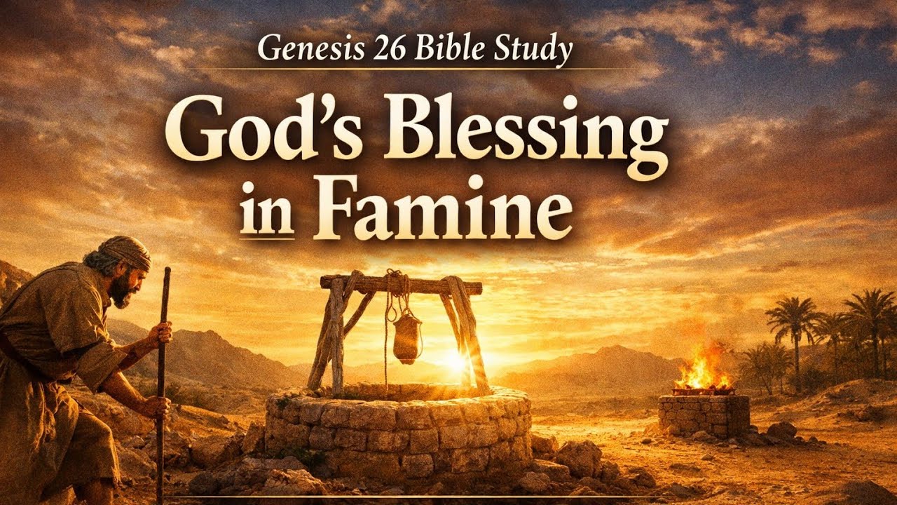 Genesis 26 Bible Study | God’s Blessing in Famine & The Spiritual Meaning of Rehoboth