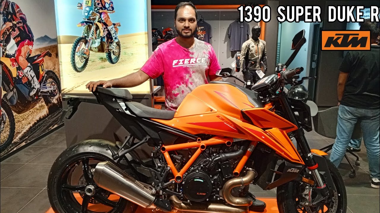 KTM 1390 SuperDuke R. Launched in India now at Rs 23 Lakhs only. 
