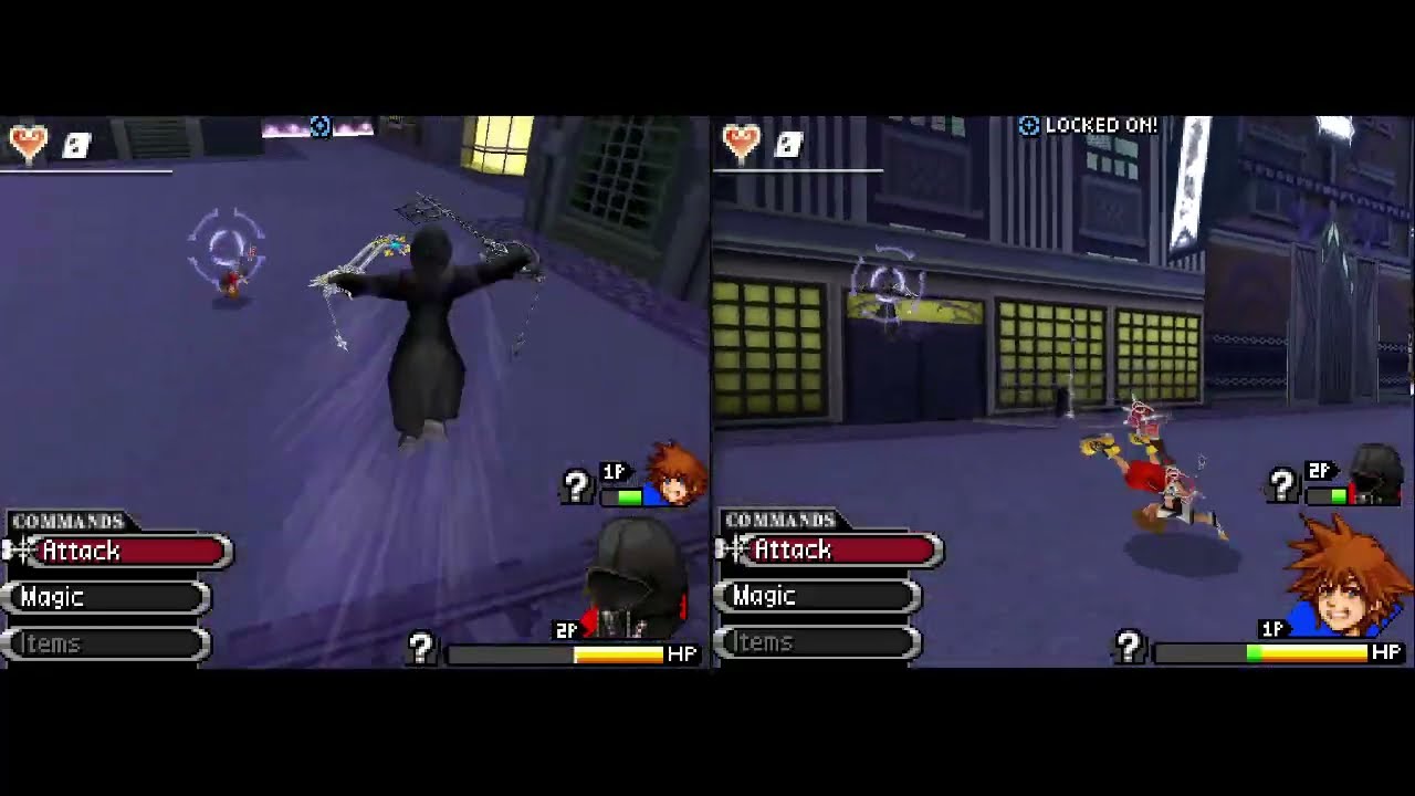 Kingdom Hearts 358/2 Days Multiplayer PvP  #81 DW Roxas vs Sora vs Anti-Riku