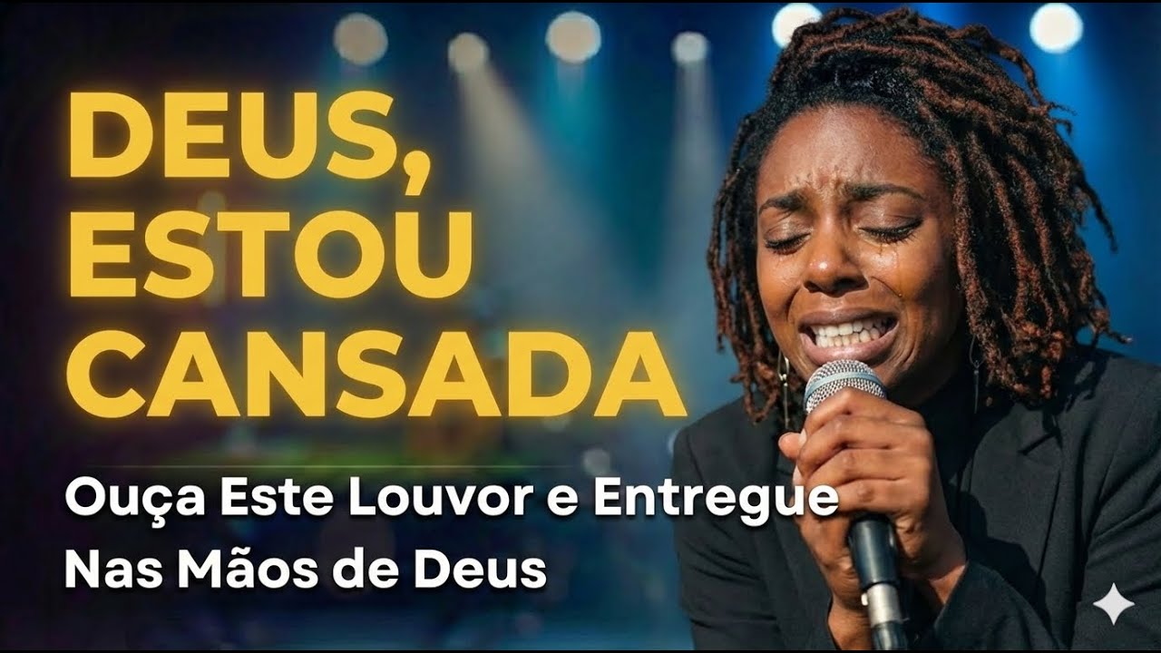 Deus, Eu Estou Cansada  Louvor Para Acalmar o Coração