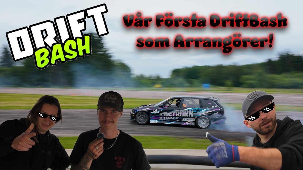 Arrangerar Vårt Första Drifting Event! (DriftBash Lunda)
