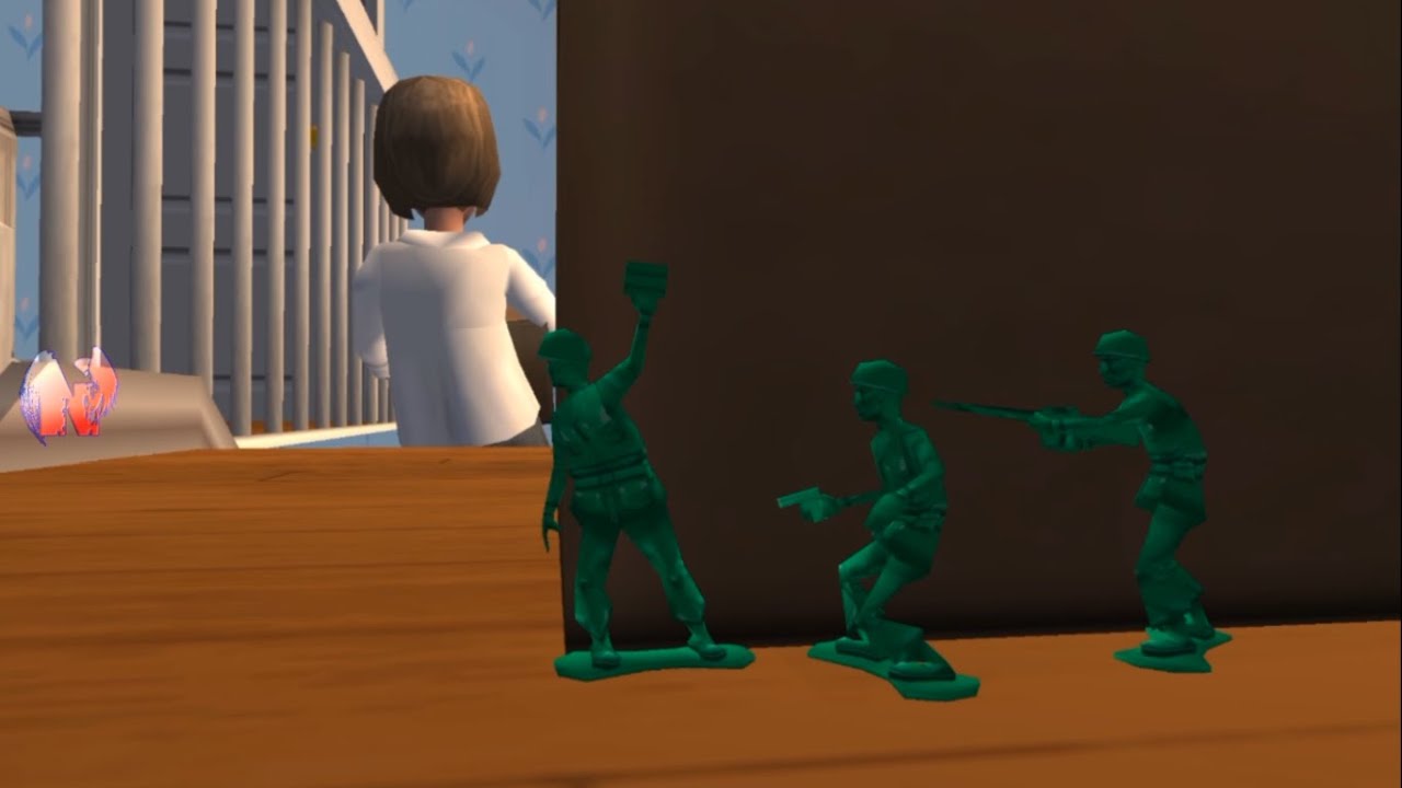 Toy Story 3 . PART 2 " OPERATION PHONE CALL / Army Men " (PSP)