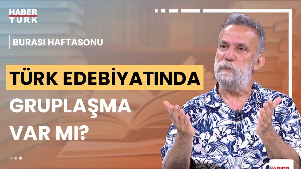 Modern şiiri nasıl yorumluyor?Haydar Ergülen Habertürk'te