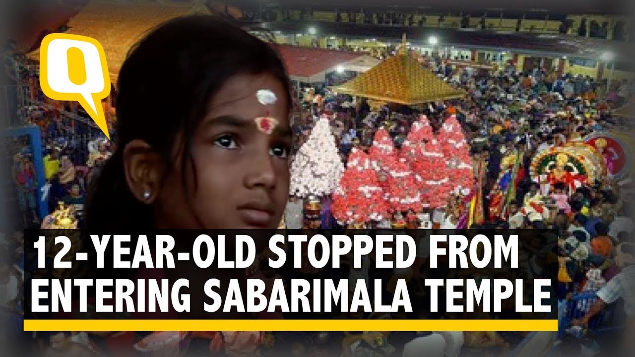 Police Stops 12-Yr-Old Girl From Trekking to Sabarimala | The Quint