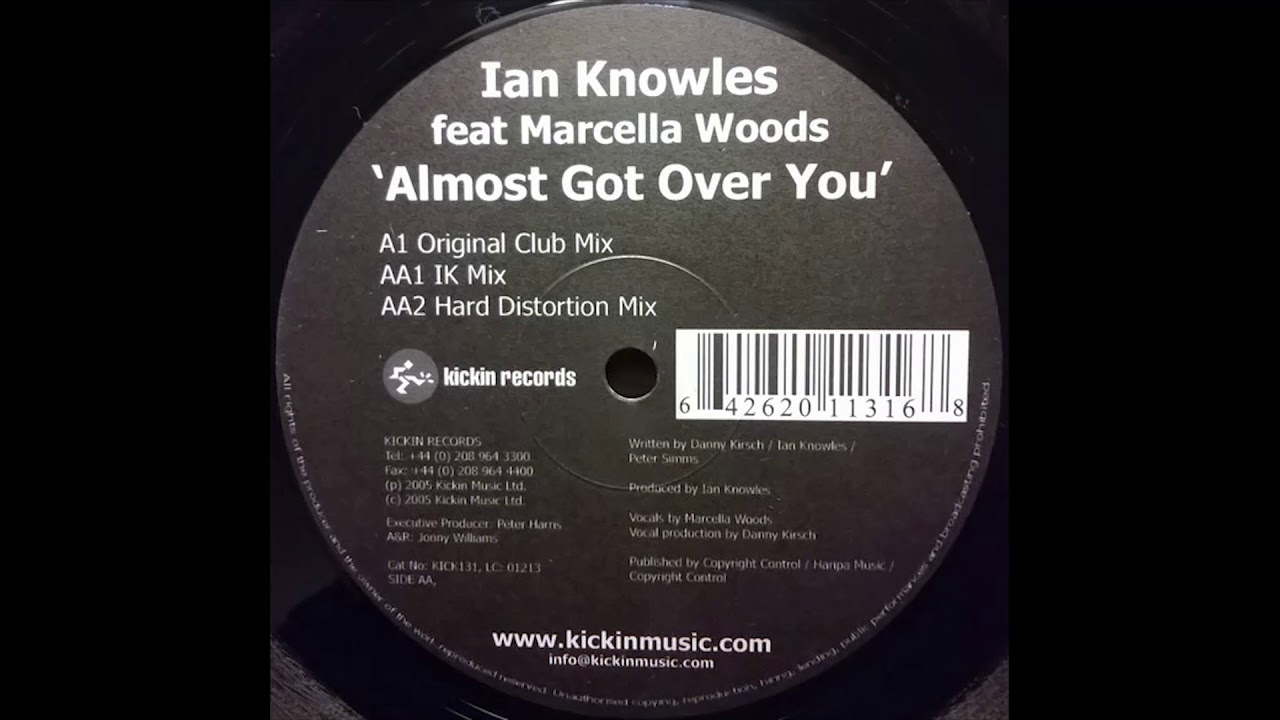 Ian Knowles feat Marcella Woods - Almost Got Over You (Club Mix)