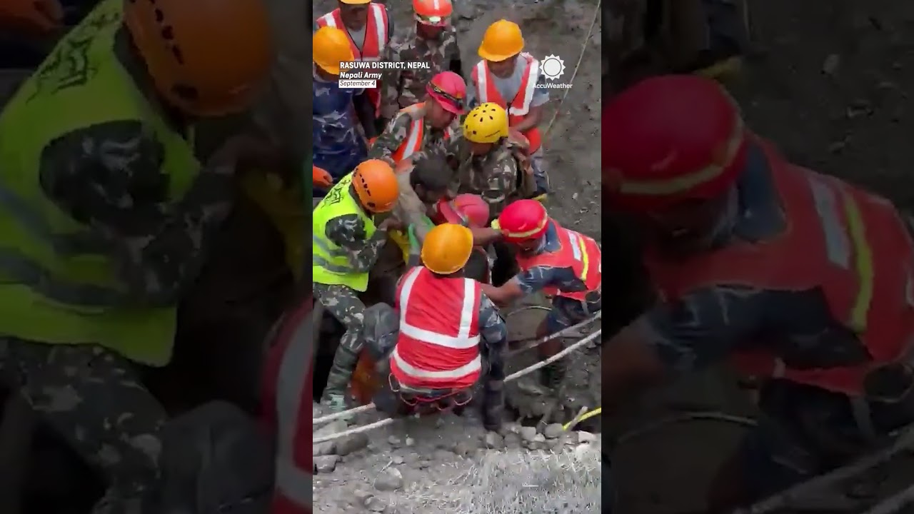 9 Days after the Nepal flood, people Are still being rescued!