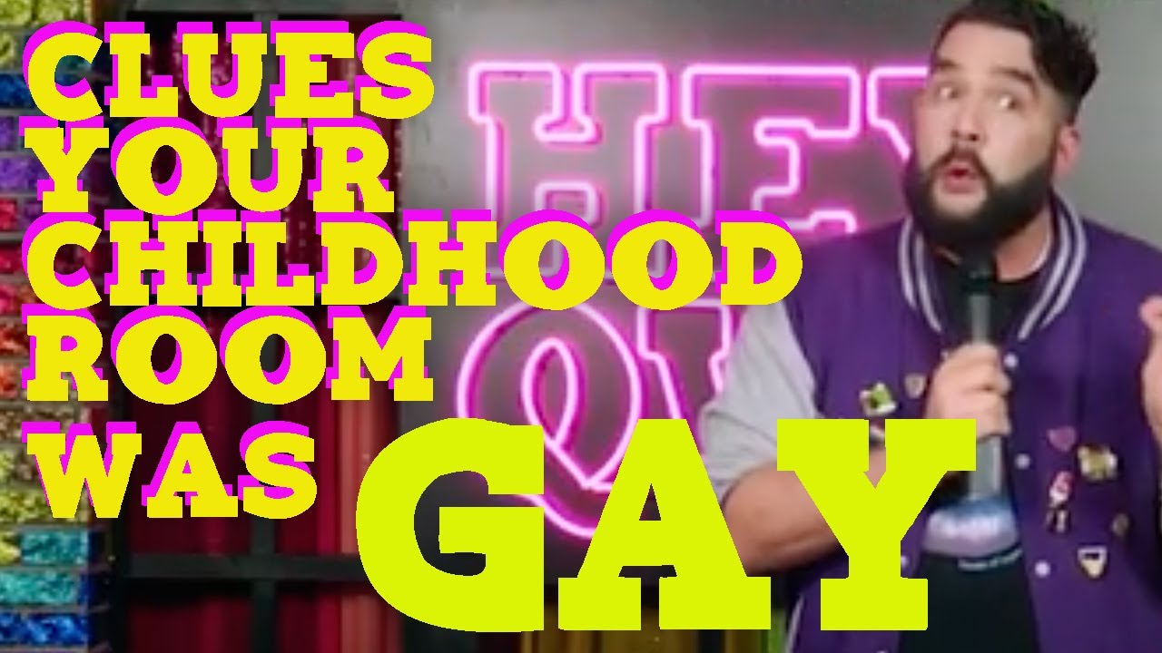 CLUES YOUR ROOM IS GAY! JONNY MCGOVERN ON COMEDY QWEENS