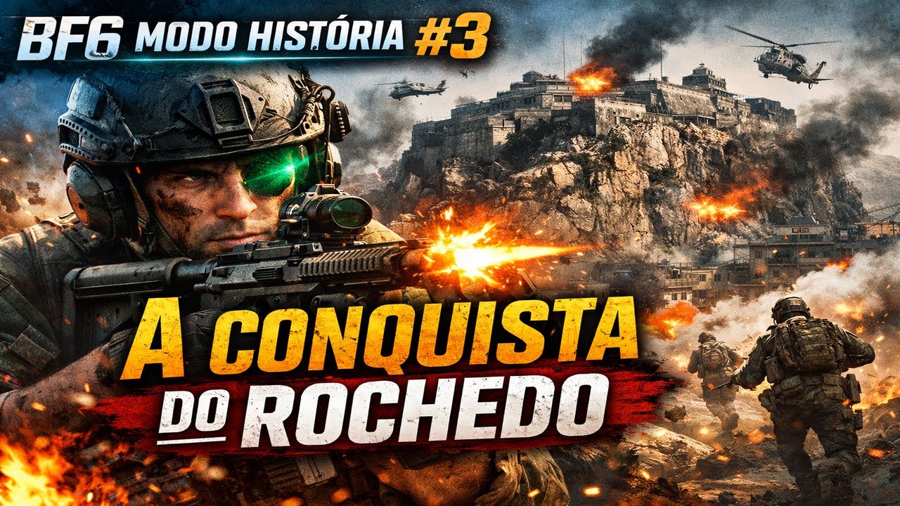 A Batalha Pelo Rochedo | BF6 Modo História -  Part 3 (Gameplay PT-BR)