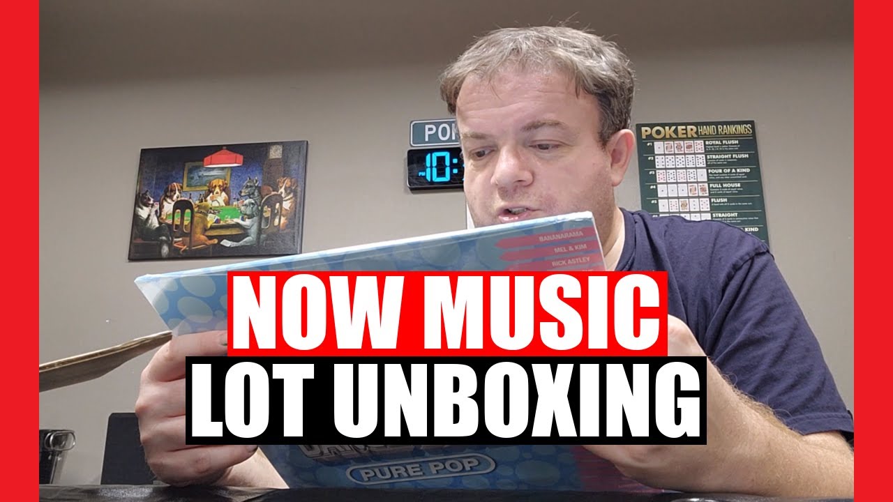 Now Music Lot Vinyl Compilation Unboxing