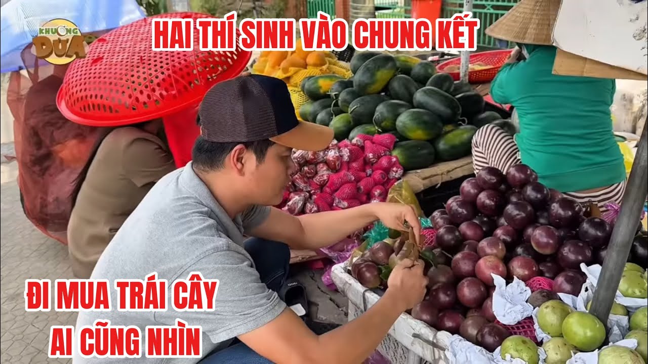 Lộ diện hai thí sinh vào chung kết, Khương Dừa dẫn đi mua trái cây ai cũng nhìn