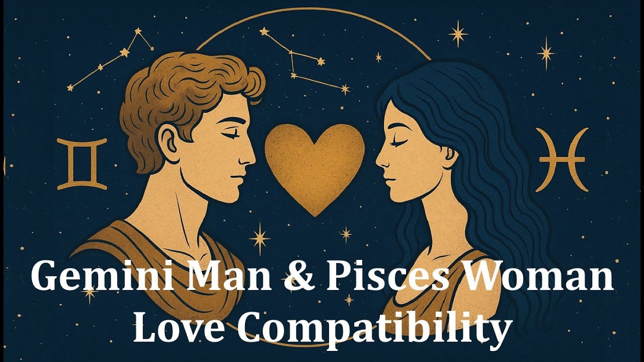 Gemini Man & Pisces Woman Love Compatibility: A Deep Dive into Their Relationship
