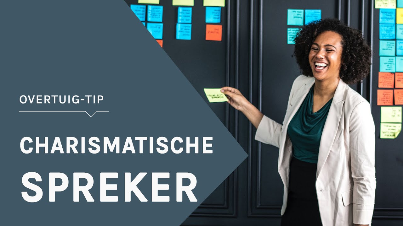 Hoe word je een charismatische spreker? | OVERTUIGTIP