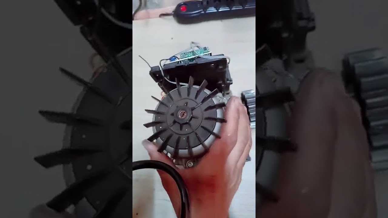 manutenção no motor deslizante ppa 1/4 vc troca da engrenagem