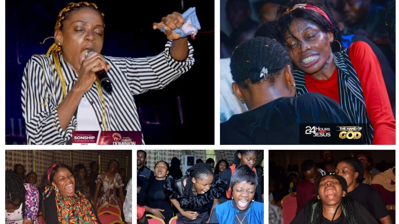 A LADY PRAYING IN DANGROUS TONGUES 🙆🙆🔥🔥🔥