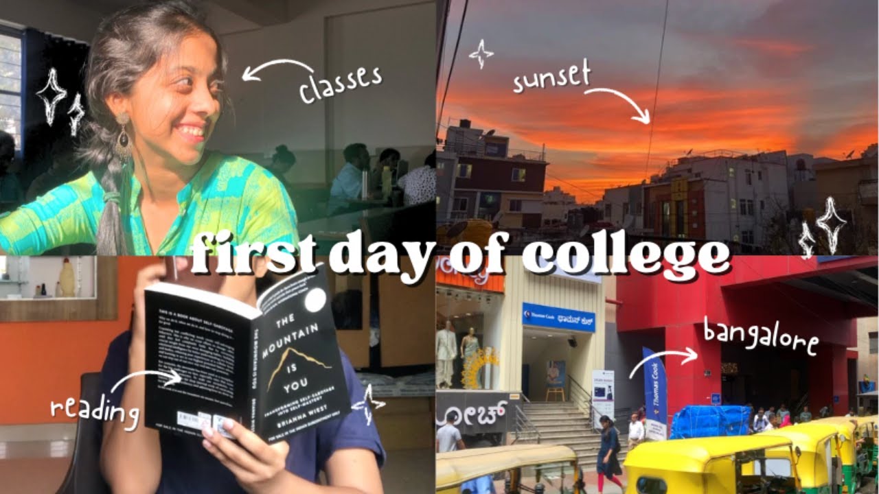 My First Day EVER at St. Joseph's University, Bangalore