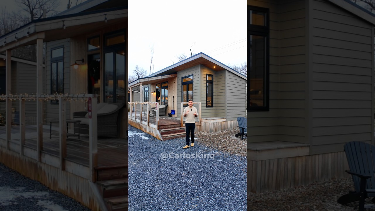Esta mini casa de 400 sqf puede alojar hasta 4 personas 😳